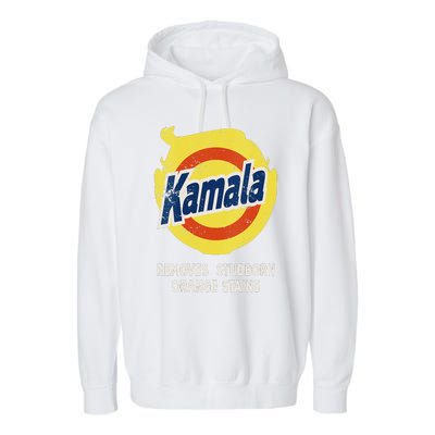 Kamala Detergent Removes Stubborn Orange Stains Antitrump Garment-Dyed Fleece Hoodie