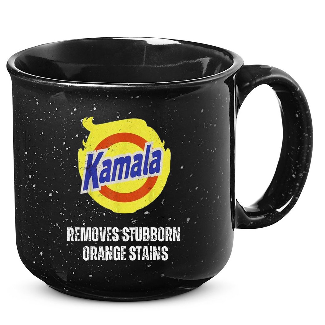 Kamala Detergent Removes Stubborn Orange Stains Antitrump 15oz Campfire Ceramic Mug