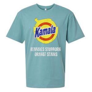 Kamala Detergent Removes Stubborn Orange Stains Antitrump Sueded Cloud Jersey T-Shirt