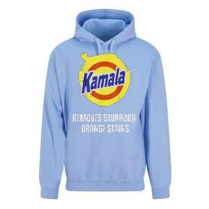 Kamala Detergent Removes Stubborn Orange Stains Antitrump Unisex Surf Hoodie