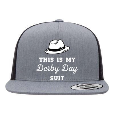 KY Derby Suits For Men Funny Derby Day Kentucky Attire Flat Bill Trucker Hat