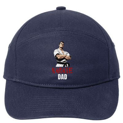 Karate Dad Striking Style For Martial Arts Super Dads 7-Panel Snapback Hat