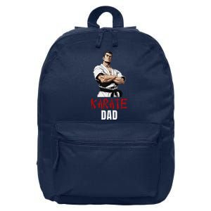 Karate Dad Striking Style For Martial Arts Super Dads 16 in Basic Backpack