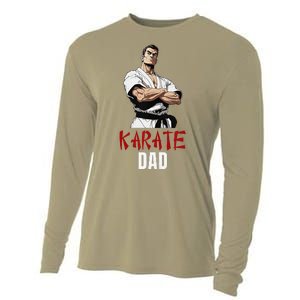 Karate Dad Striking Style For Martial Arts Super Dads Cooling Performance Long Sleeve Crew