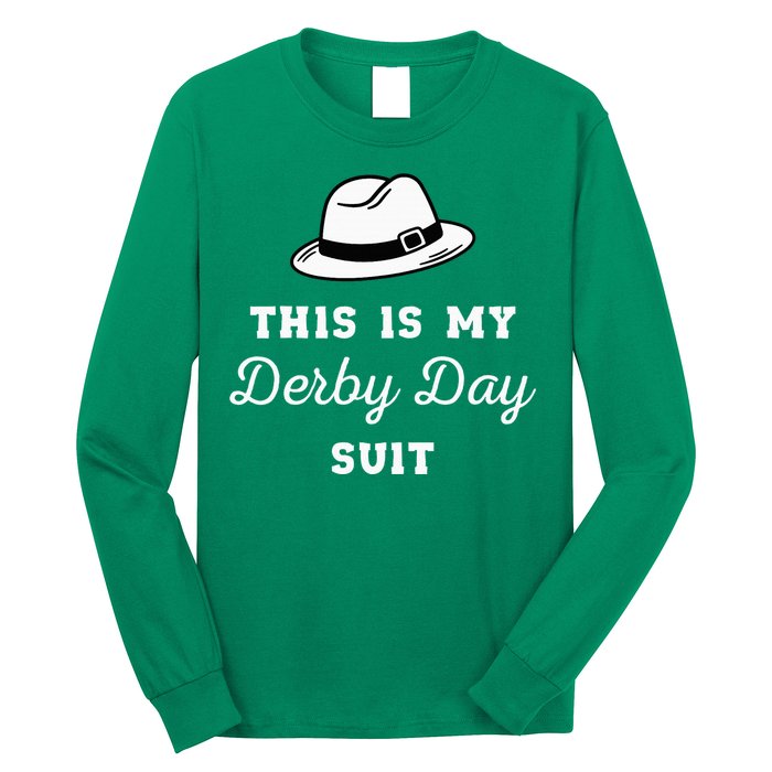 Ky Derby Suits Funny Derby Day Kentucky Long Sleeve Shirt