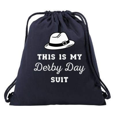 Ky Derby Suits Funny Derby Day Kentucky Drawstring Bag