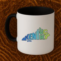 Kentucky Distorted Shape Mug