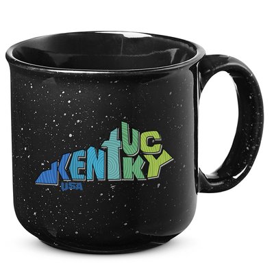 Kentucky Distorted Shape 15oz Campfire Ceramic Mug