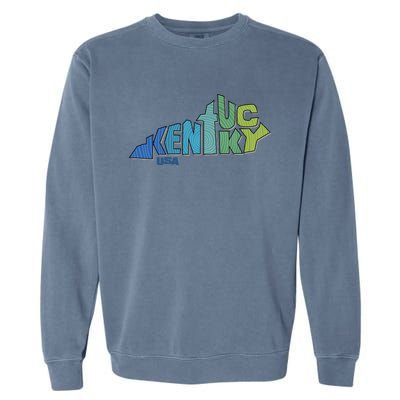 Kentucky Distorted Shape Garment-Dyed Sweatshirt