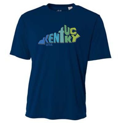 Kentucky Distorted Shape Cooling Performance Crew T-Shirt