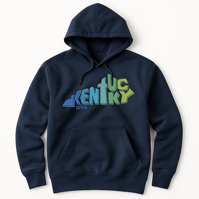 Kentucky Distorted Shape Hoodie