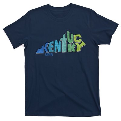 Kentucky Distorted Shape T-Shirt