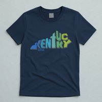 Kentucky Distorted Shape T-Shirt