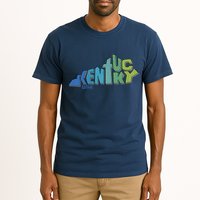 Kentucky Distorted Shape Tall T-Shirt