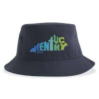 Kentucky Distorted Shape Sustainable Bucket Hat