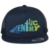 Kentucky Distorted Shape Flatbill Hat