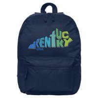 Kentucky Distorted Shape 16 in Basic Backpack