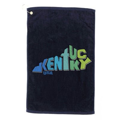 Kentucky Distorted Shape Golf Towel