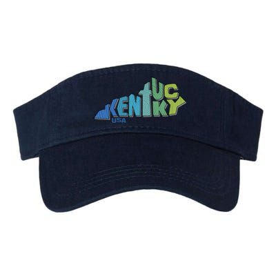 Kentucky Distorted Shape Valucap Bio-Washed Visor