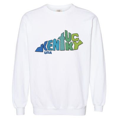 Kentucky Distorted Shape Garment-Dyed Sweatshirt