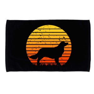 Kooikerhondje Dog Sunset Yellow Microfiber Hand Towel