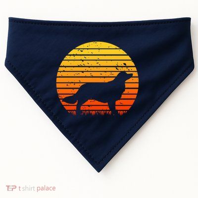Kooikerhondje Dog Sunset Yellow USA-Made Doggie Bandana
