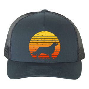 Kooikerhondje Dog Sunset Yellow Yupoong Adult 5-Panel Trucker Hat