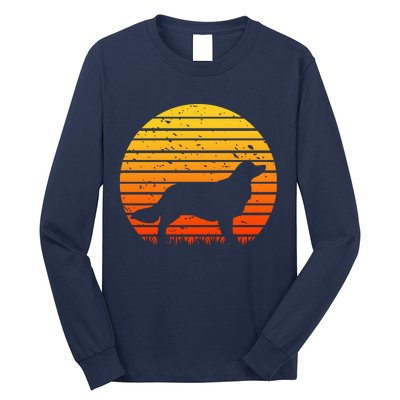 Kooikerhondje Dog Sunset Yellow Long Sleeve Shirt