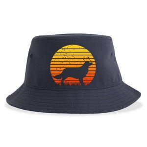 Kooikerhondje Dog Sunset Yellow Sustainable Bucket Hat