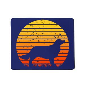 Kooikerhondje Dog Sunset Yellow Mousepad