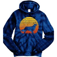 Kooikerhondje Dog Sunset Yellow Tie Dye Hoodie