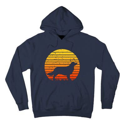 Kooikerhondje Dog Sunset Yellow Tall Hoodie