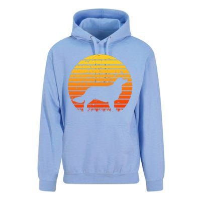 Kooikerhondje Dog Sunset Yellow Unisex Surf Hoodie