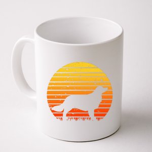 Kooikerhondje Dog Sunset Yellow Coffee Mug