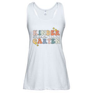 Kindergarten Dream Team Teacher Back To School Ladies Essential Flowy Tank