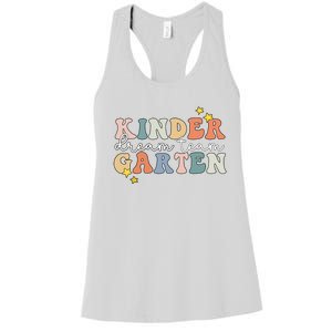 Kindergarten Dream Team Teacher Back To School Women's Racerback Tank