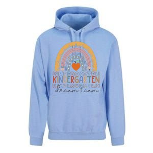 Kindergarten Dream Team Rainbow Welcome Back To School Unisex Surf Hoodie