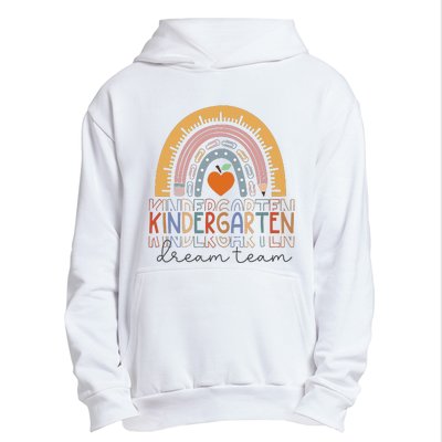 Kindergarten Dream Team Rainbow Welcome Back To School Urban Pullover Hoodie