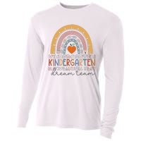 Kindergarten Dream Team Rainbow Welcome Back To School Cooling Performance Long Sleeve Crew