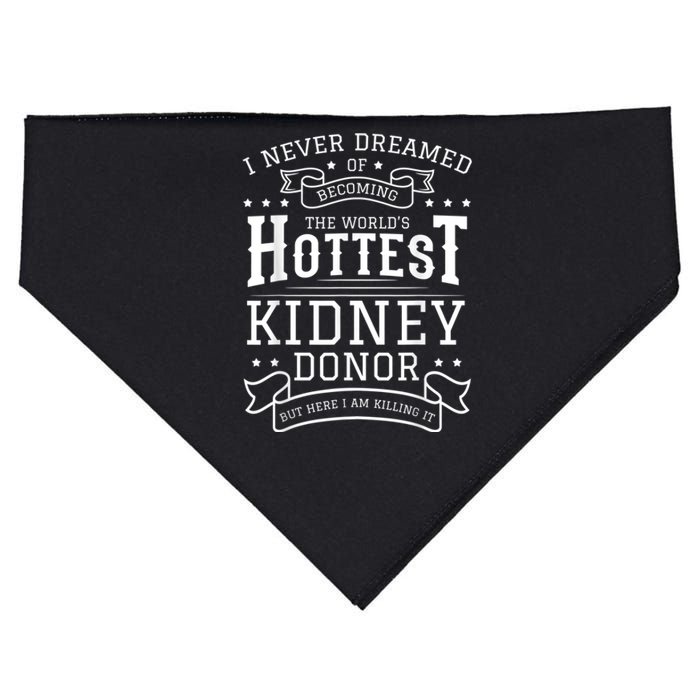 Kidney Donor Transplant Organ Donation Transplantation USA-Made Doggie Bandana