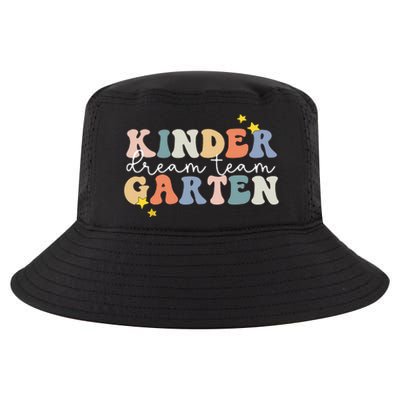 Kindergarten Dream Team Retro Back To School Teacher Student Cool Comfort Performance Bucket Hat