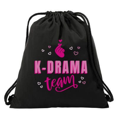 K Drama Team Korea Drawstring Bag