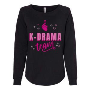 K Drama Team Korea Womens California Wash Sweatshirt