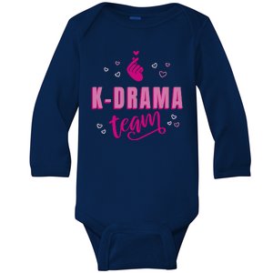 K Drama Team Korea Baby Long Sleeve Bodysuit