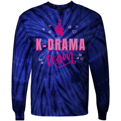 K Drama Team Korea Tie-Dye Long Sleeve Shirt