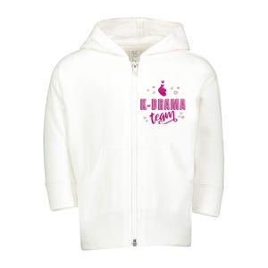 K Drama Team Korea Toddler Zip Fleece Hoodie