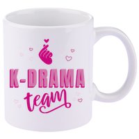 K Drama Team Korea 11oz C Handle Ceramic Mug