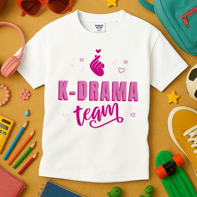 K Drama Team Korea Kids T-Shirt