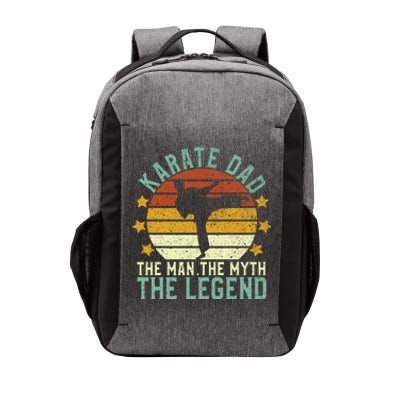 Karate Dad The The Myth The Legend Gift Vector Backpack