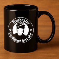 Kranzler Deutschland Uber Alles 11oz C Handle Ceramic Mug